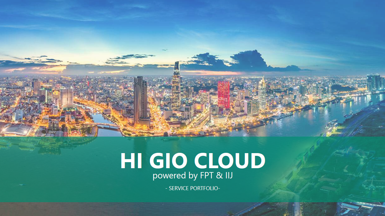 HI GIO Cloud - Service Portfolio